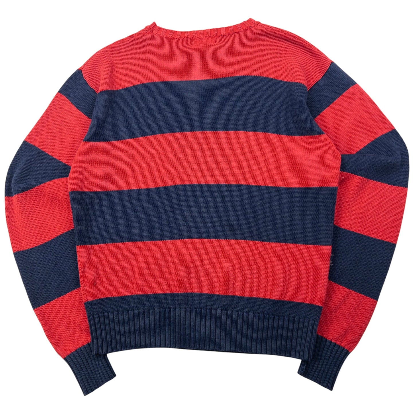 Vintage Polo Ralph Lauren Striped Knit Jumper Size M
