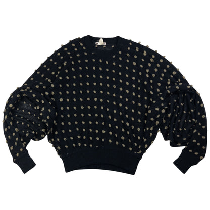 Vintage 1980S Issey Miyake Batwing Bobble Knit Jumper Size L