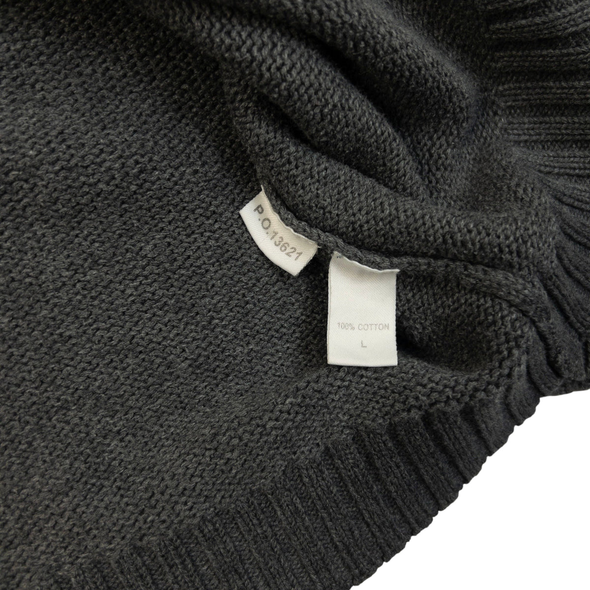 Vintage 2000s YSL Yves Saint Laurent Knit Jumper Size M | Medium, Grey