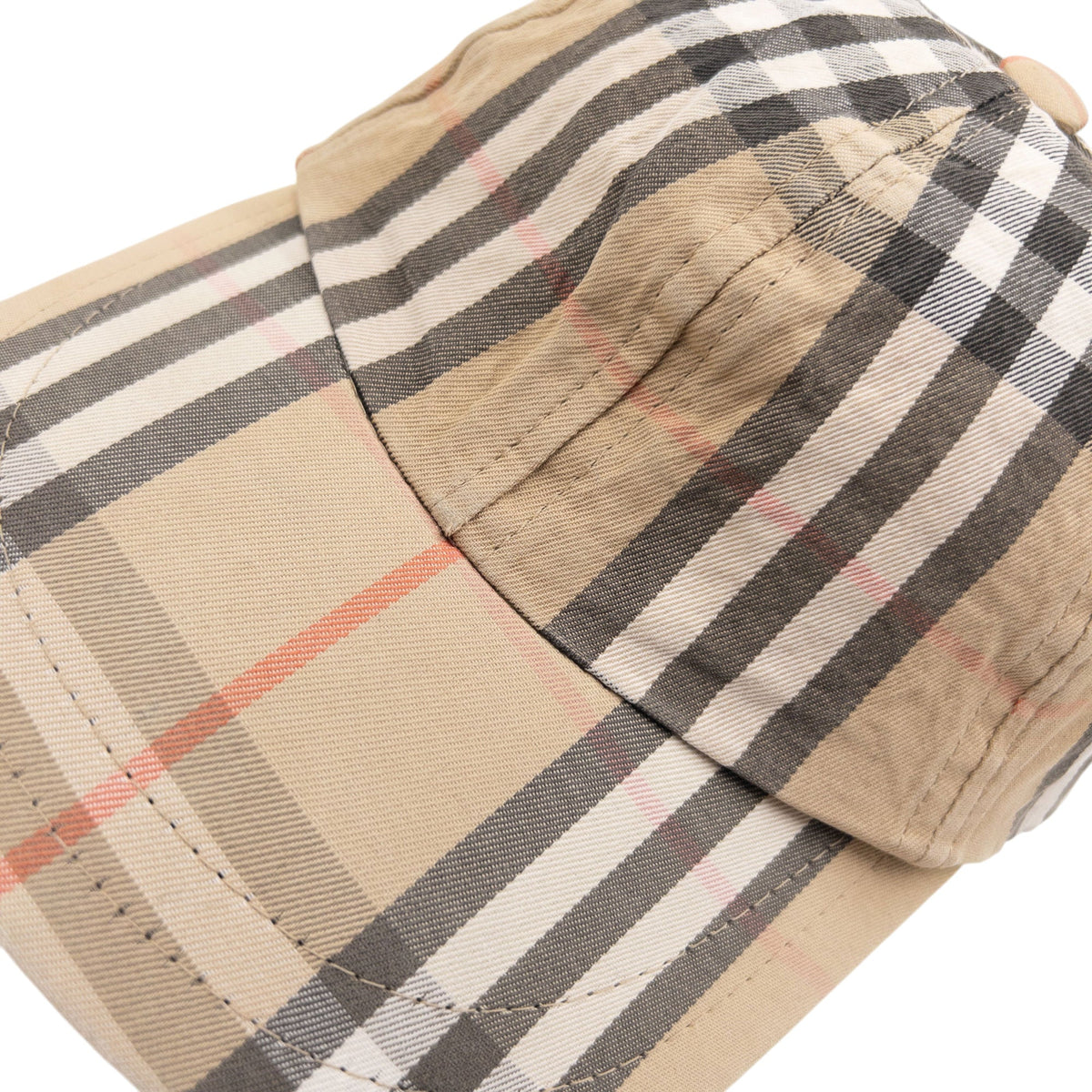 Vintage 2000s Burberry Nova Check Hat SIze S | O/S, Beige