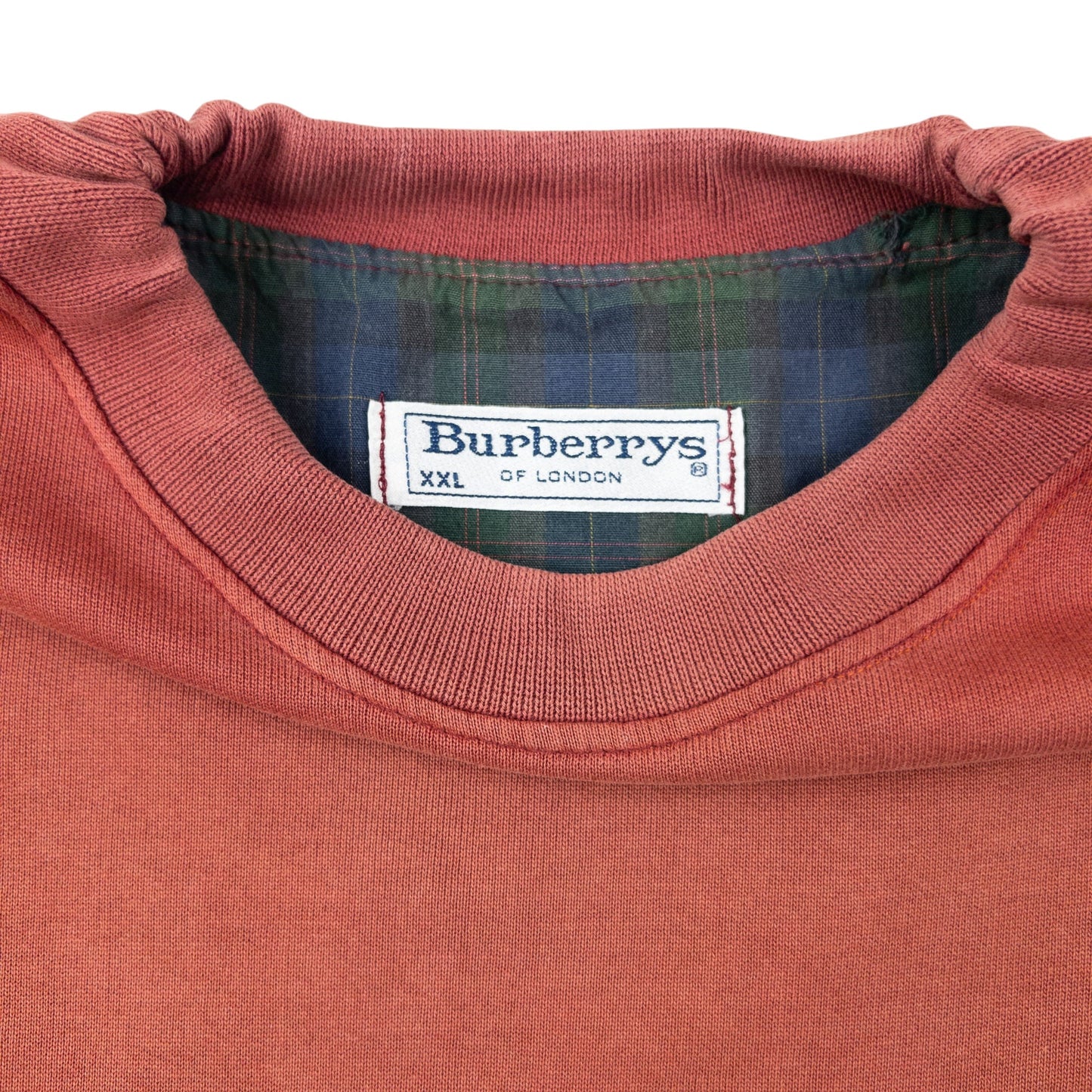 Vintage 90s Burberry Embroidered Sweatshirt Size XL | XL, Orange