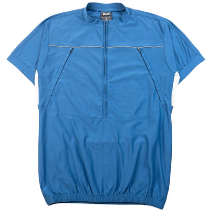 Vintage 2000s Oakley Half Zip Cycling Shirt Size S | Small, Blue