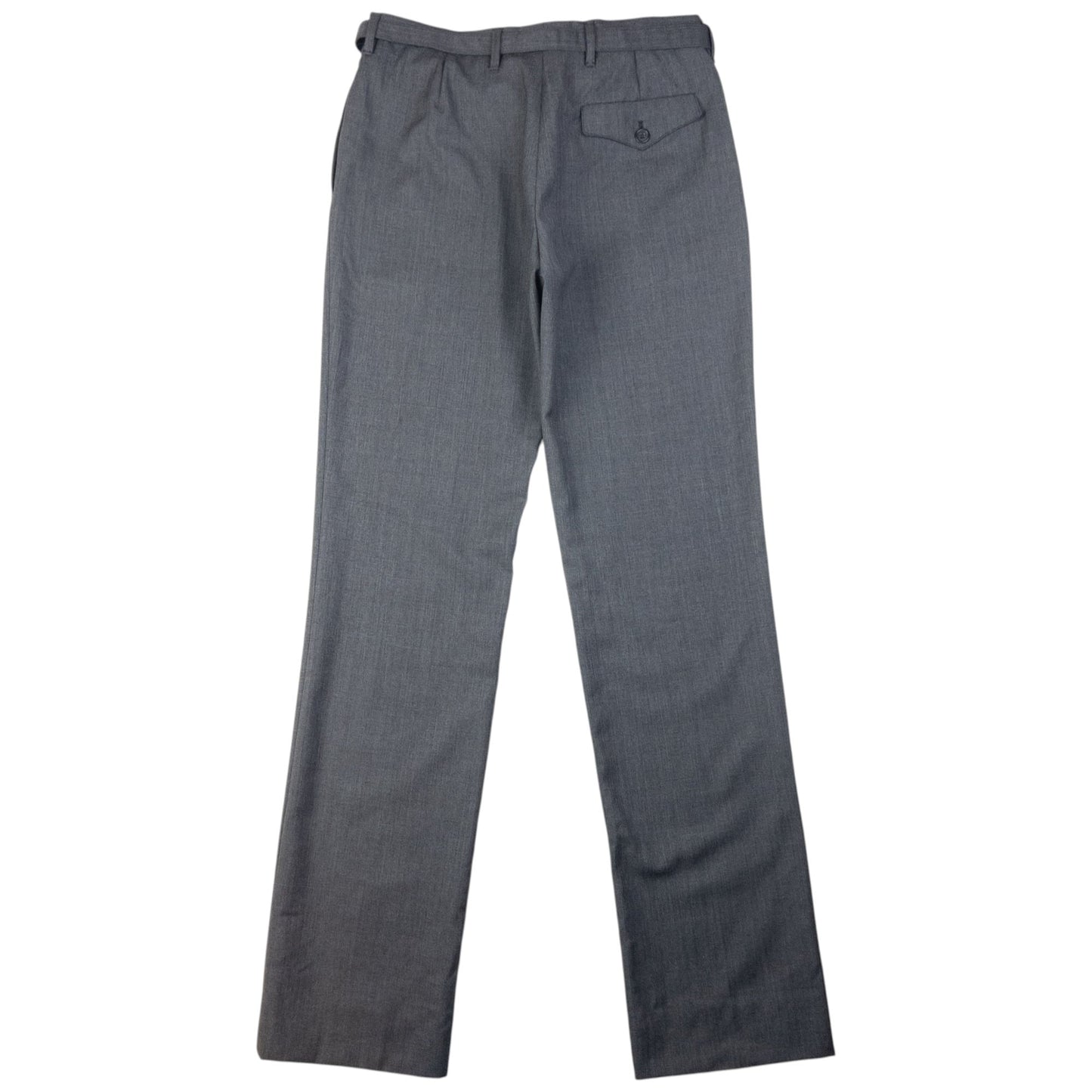 Vintage Prada Striped Belt Waist Trousers Size W28