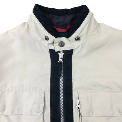 Vintage 2000s Armani Jeans Zip Up Jacket Size M | Medium, Multicoloured