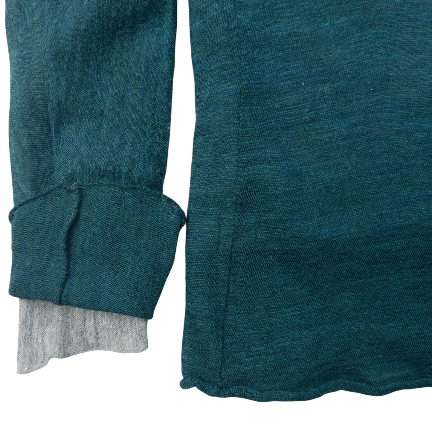 Vintage 90s Yohji Yamamoto Layered Wool Jumper Womens Size S | Small, Multicoloured