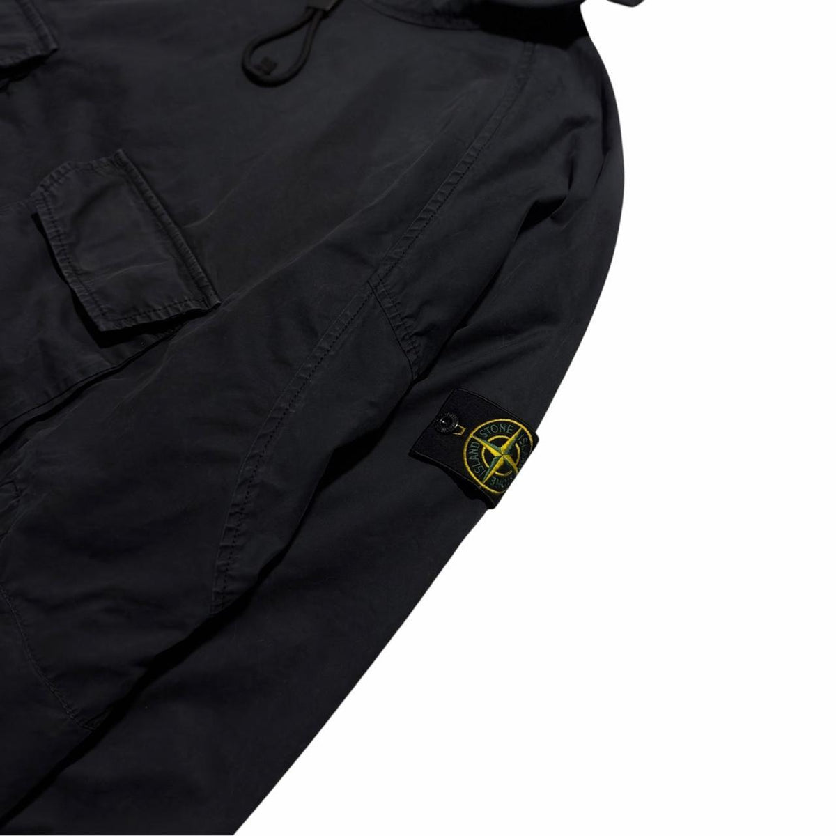 Stone Island Supima Pullover Smock | XXXL, Black