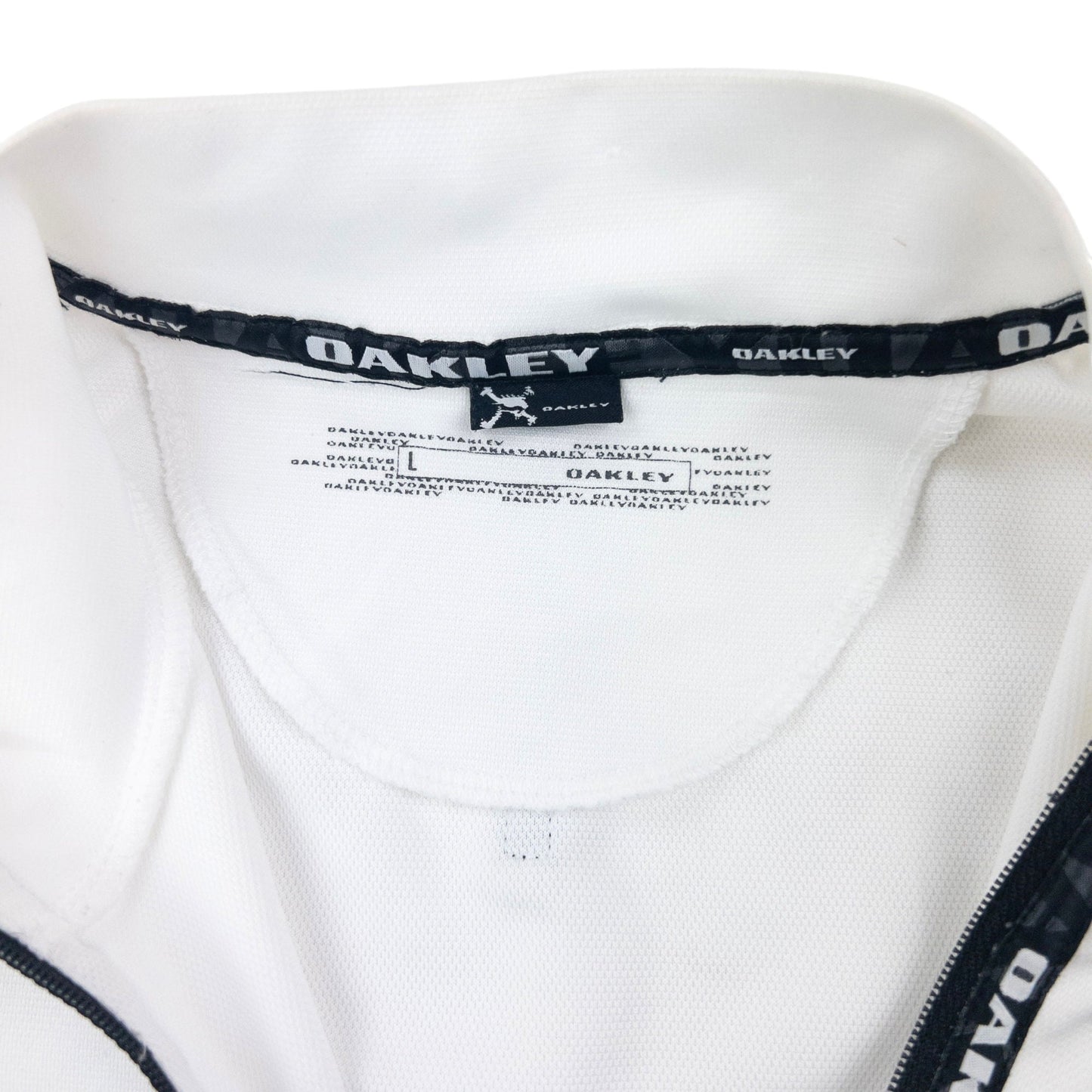 Vintage Oakley Q Zip Cycling T Shirt Size L