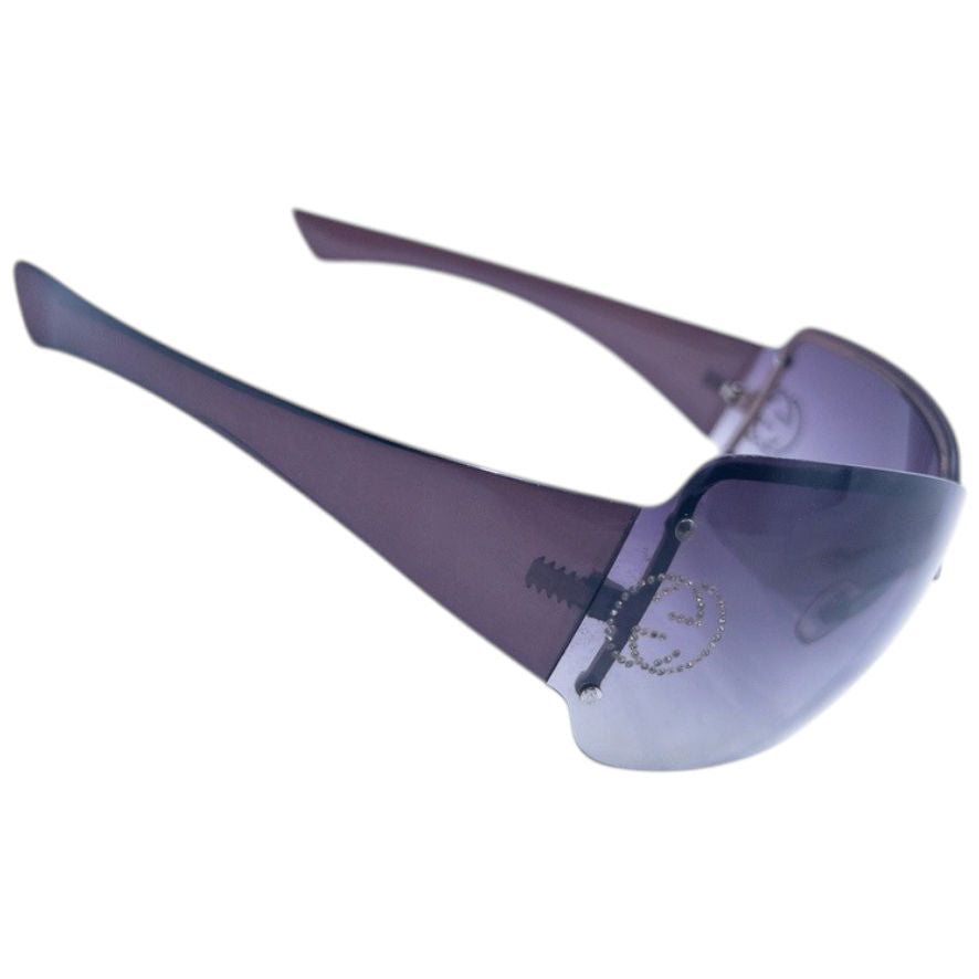 Vintage 2000s Gucci Rimless Sunglasses | O/S, Grey