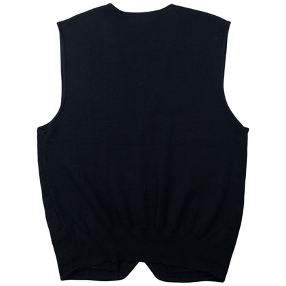Vintage YSL Yves Saint Laurent Button Up Sweater Vest Size S