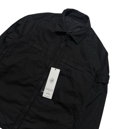 Stone Island Reversible Ghost Nylon Jacket | Large, Black