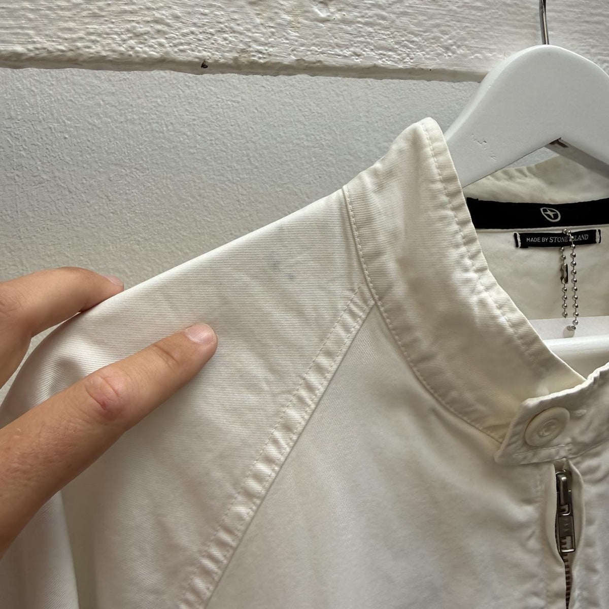 Stone Island Denims Range Jacket White (L) | Large, Multicoloured