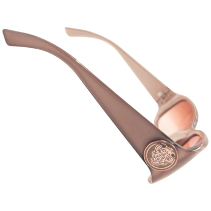 Vintage 2000s Gucci Crest Sunglasses | O/S, Beige