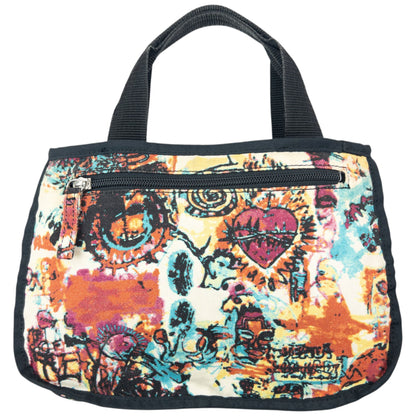 Vintage 2000s Jean Paul Gaultier Basquiat Graffiti Handbag | O/S, Multicolour