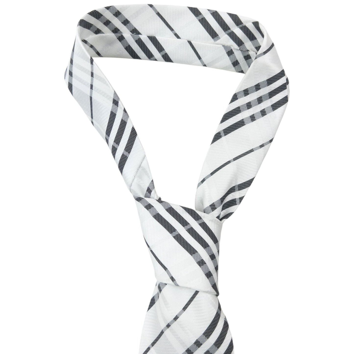 Vintage Burberry Nova Check Silk Tie | O/S, Black