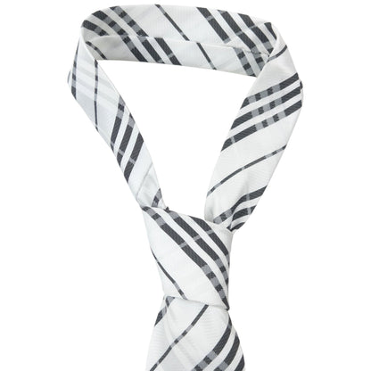 Vintage Burberry Nova Check Silk Tie | O/S, Black
