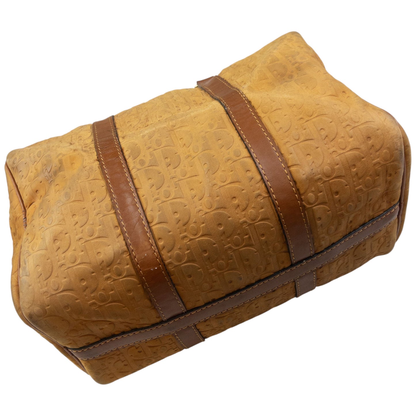 Vintage Dior Monogram Luggage Bag