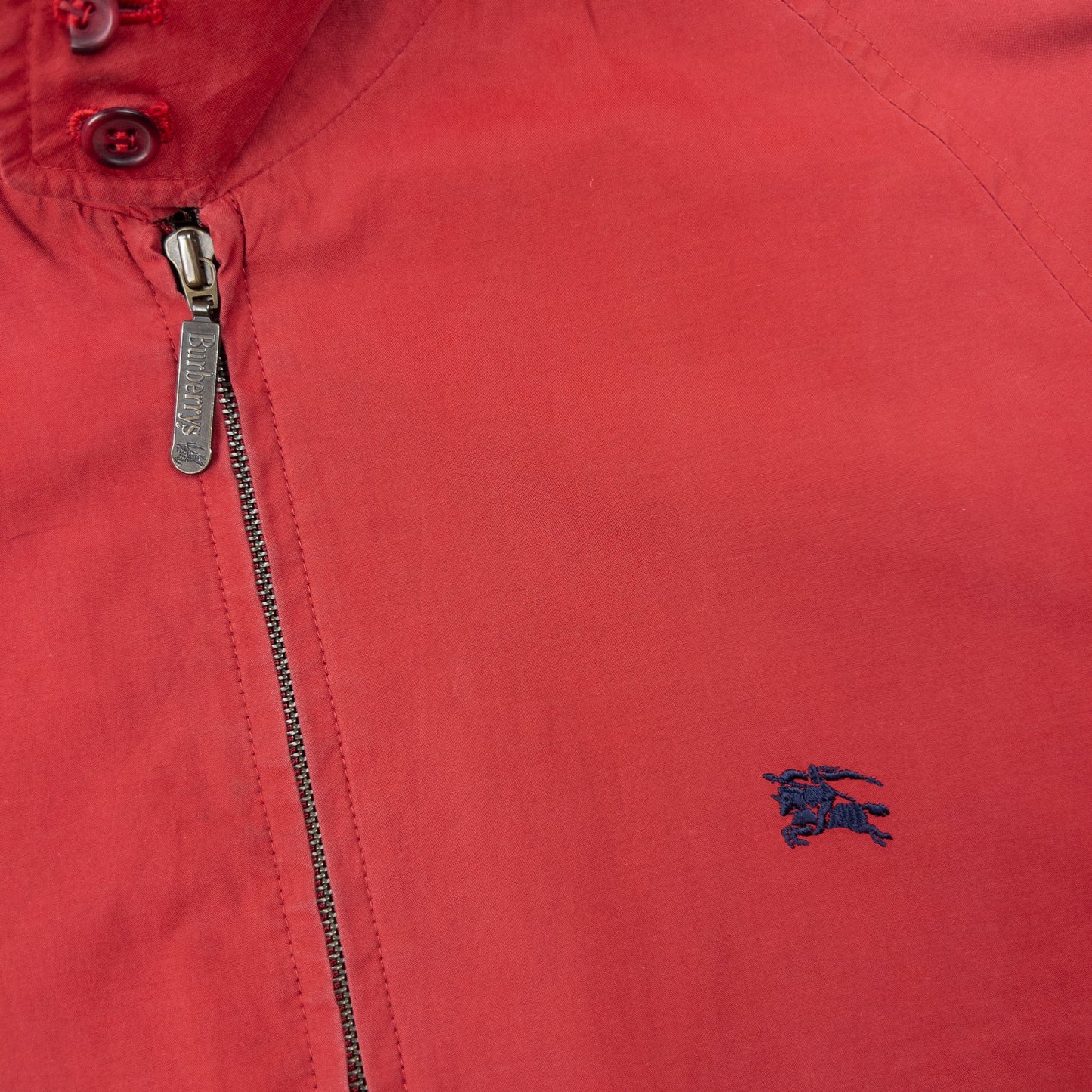Vintage 90s Burberry Nova Check Lined Jacket Size S | Small, Red