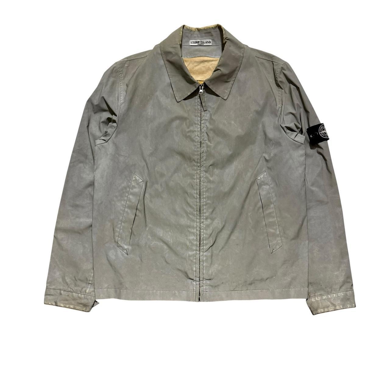Stone Island Antique Reflective Jacket | XL, Reflective Grey