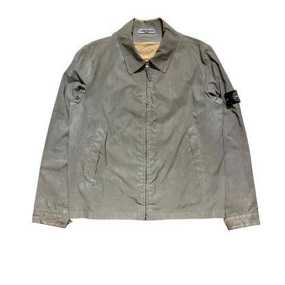 Stone Island Antique Reflective Jacket | XL, Reflective Grey