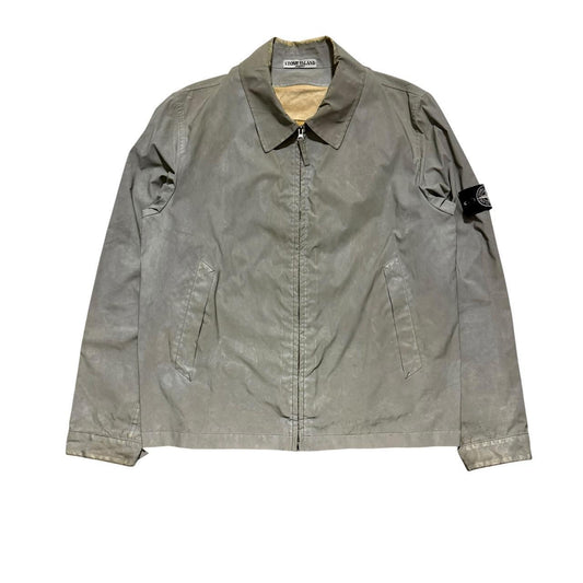 Stone Island Antique Reflective Jacket | XL, Reflective Grey