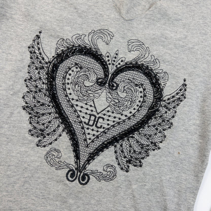 Vintage 2000s Dolce & Gabbana Embroidered Long Sleeve T Shirt Womens Size S | Small, Multicoloured