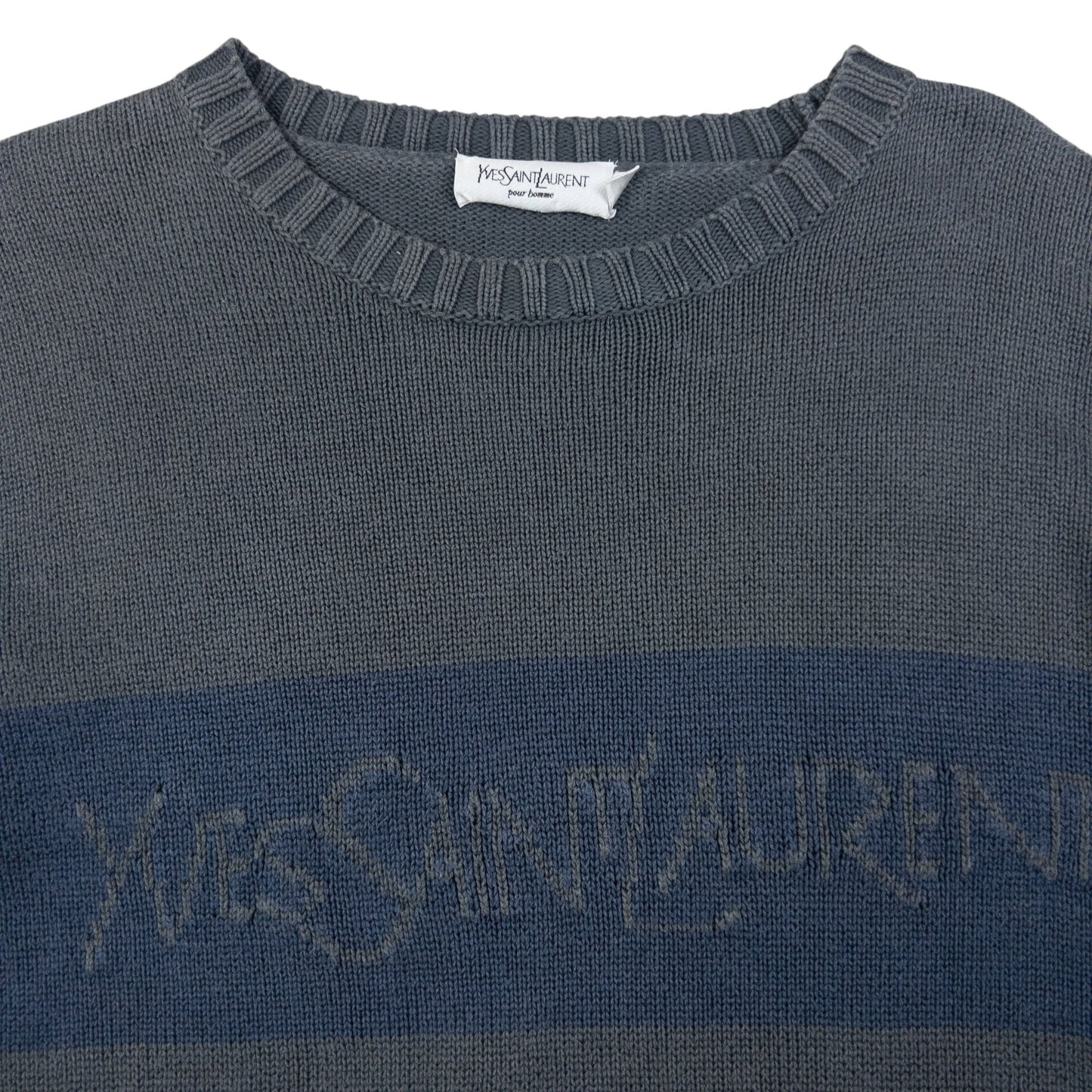 Vintage YSL Yves Saint Laurent Knit Jumper Size M