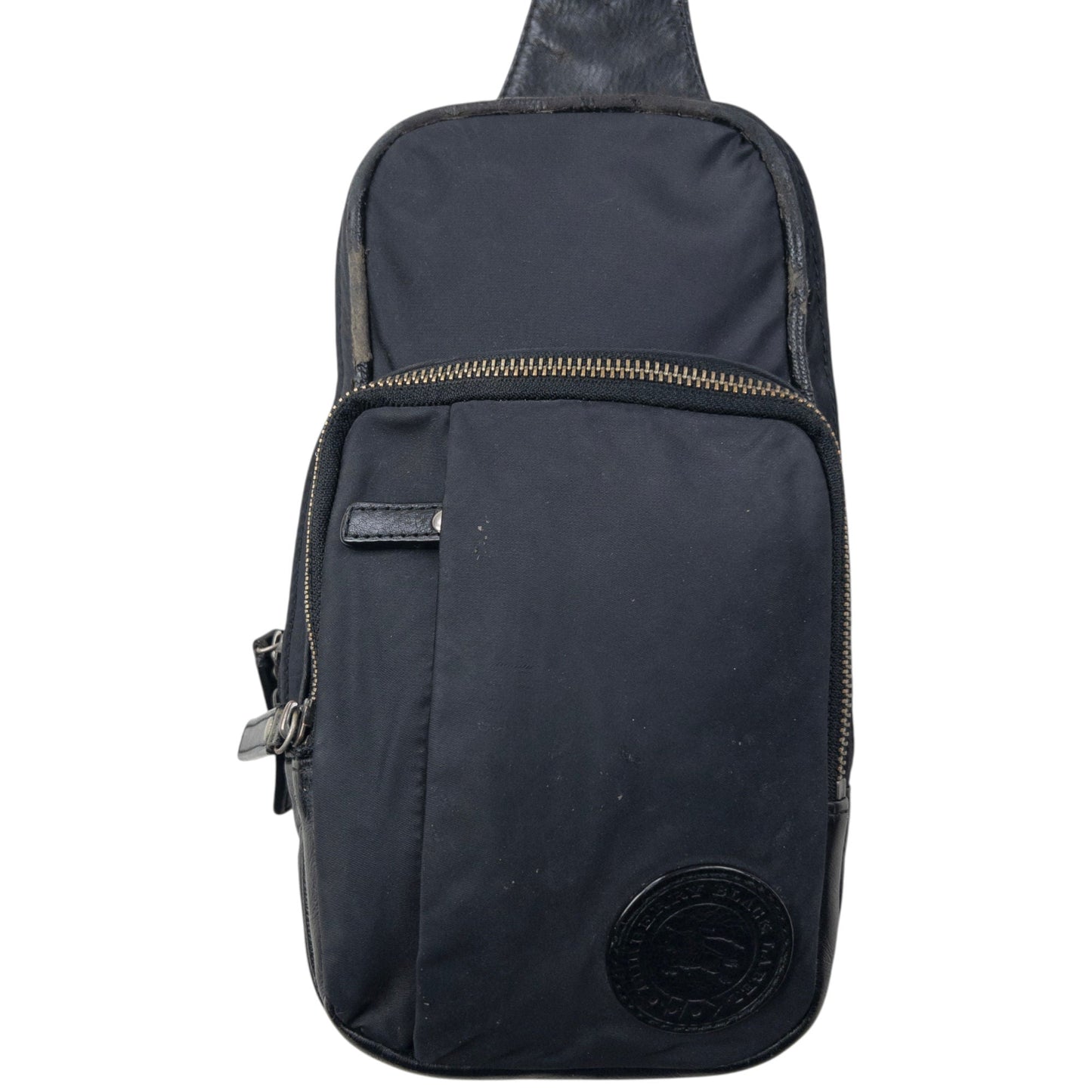 Vintage 2000s Burberry Black Label Sling Bag | O/S, Black