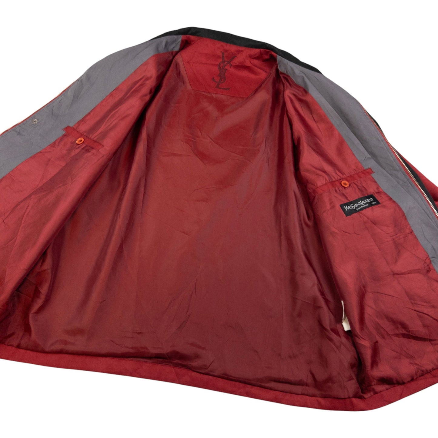 Vintage YSL Yves Saint Laurent Harrington Jacket Size L