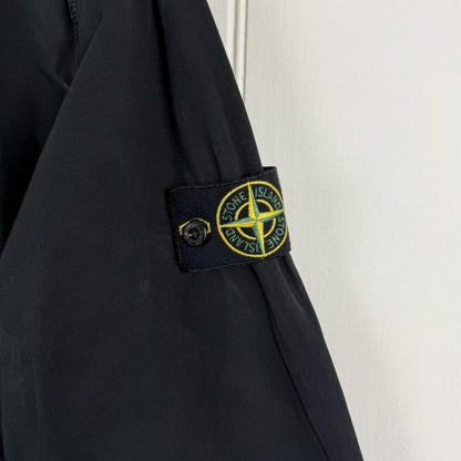 Stone Island Tela Smerigliata Overshirt Jacket Black (XL) | Extra Large, Black