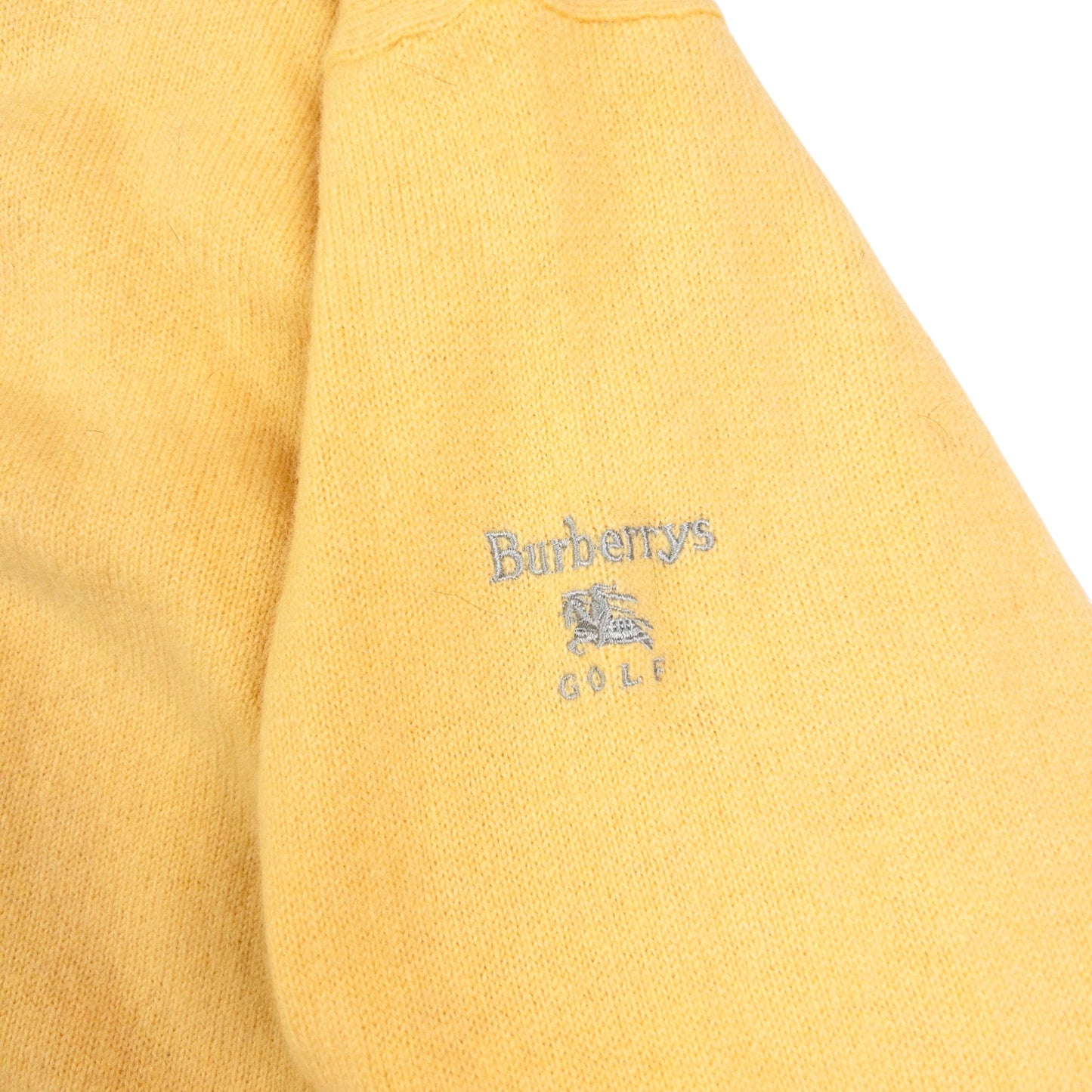 Vintage Burberry Golf Wool Jumper Size L