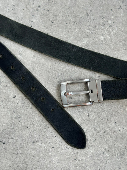 Vintage 1990s Distressed Leather Belt - W32-38