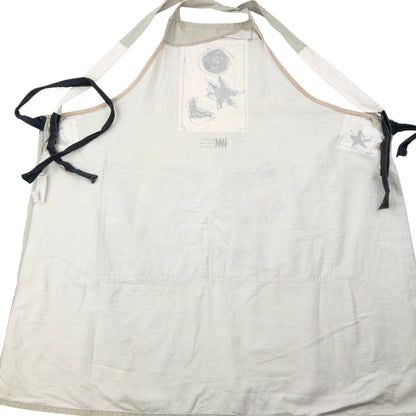 Vintage 90s Issey Miyake Printed Apron | O/S, Green