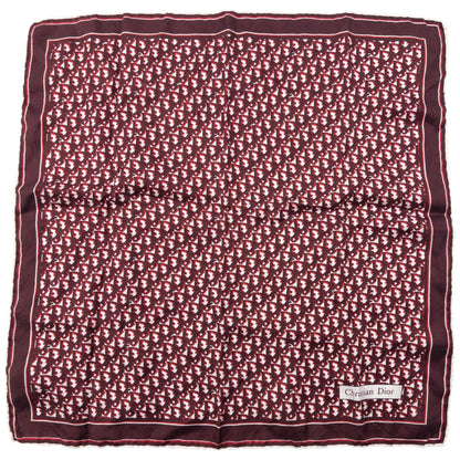 Vintage 80s Dior Monogram Silk Scarf