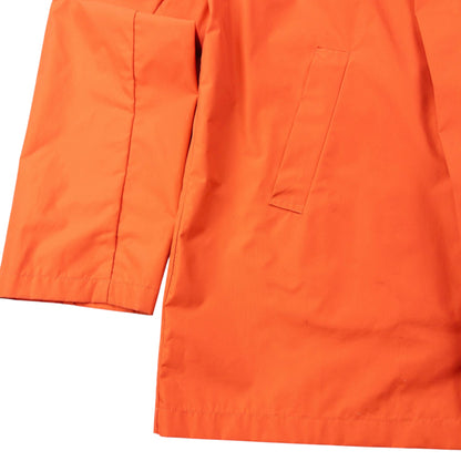 Vintage 2000s I.S. Sunao Kuwahara 3d Pocket Zip Up Rain Jacket Size S | Small, Orange