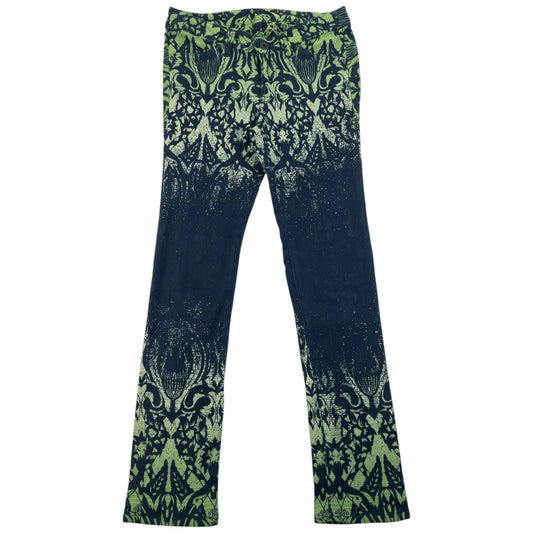 Vintage 2000s Issey Miyake Floral Dyed Stretch Denim Jeans Womens Size W30 | W30, Green