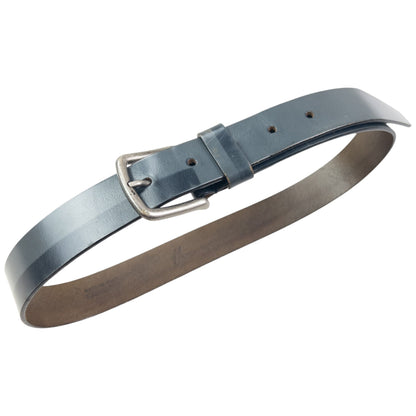 Vintage 2000s Issey Miyake Leather Belt Size W26 | O/S, Grey