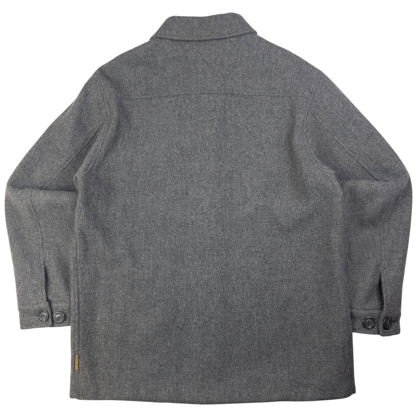 Vintage Armani Jeans Button Up Wool Jacket Size XL