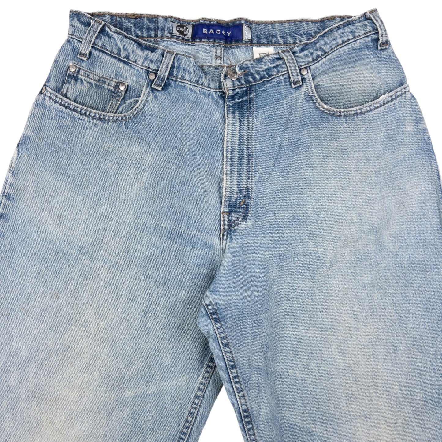 Vintage Levi's Silver Tab Baggy Denim Jeans Size W35
