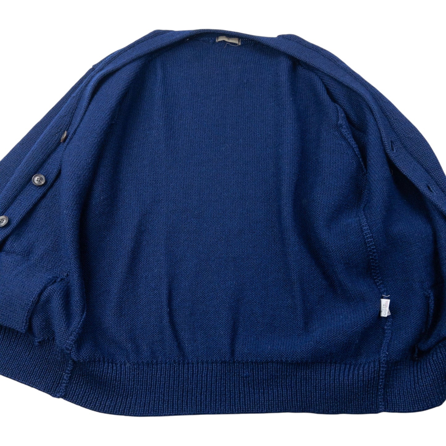 Vintage 90s Yohji Yamamoto Knit Cardigan Size M | Medium, Navy