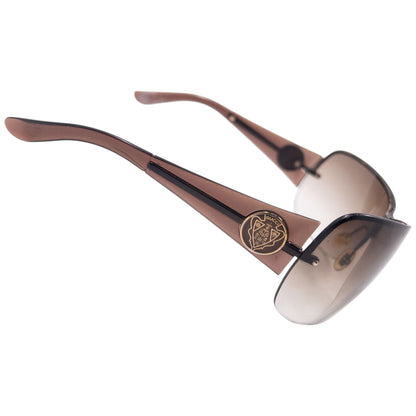 Vintage 2000s Gucci Rimless Sunglasses | O/S, Brown
