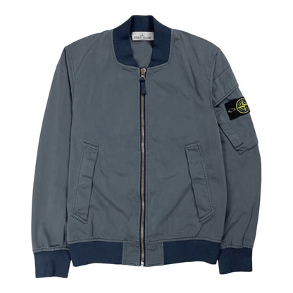 Stone Island David Jersey TC Bomber Jacket, Size Medium | Medium, Blue