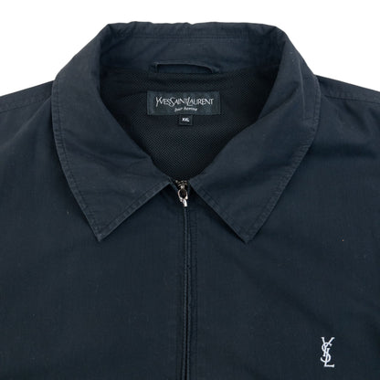 Vintage 2000s YSL Yves Saint Laurent Zip Up Jacket Size XXL | XXL, Black