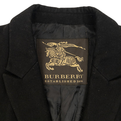 Vintage Burberry Prorsum Button Up Wool Jacket Size S | Small, Black