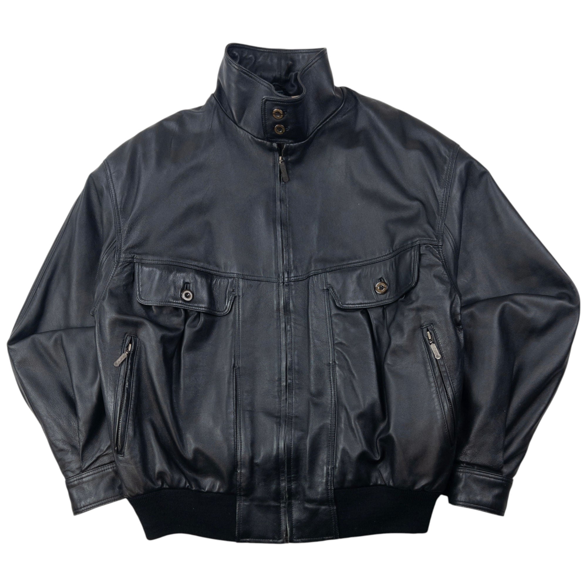 00's Armani Jeans Leather Jacket – Known Source