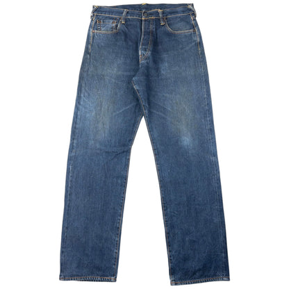 Vintage Evisu Painted Daicock Japanese Denim Jeans Size W33
