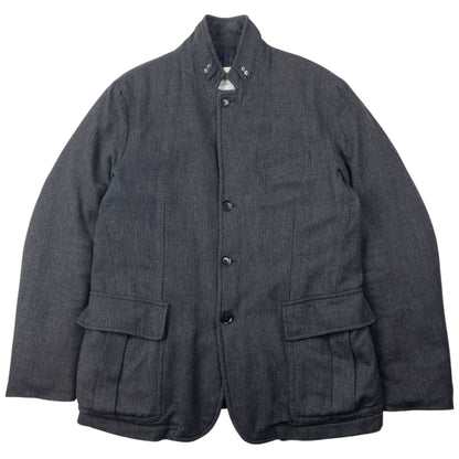 Vintage 2000s Moncler Padded Zip Up Jacket Size L | Large, Grey