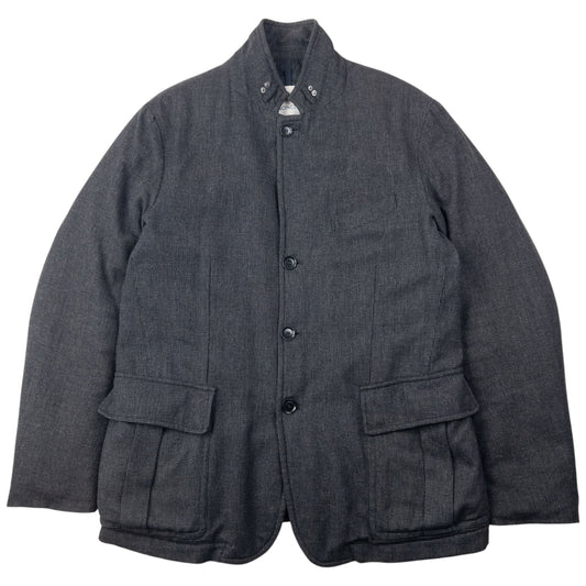 Vintage 2000s Moncler Padded Zip Up Jacket Size L | Large, Grey