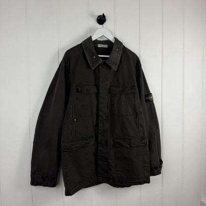 Stone Island Carpenter Style Jacket Charcoal Grey (XXL) | XXL, Grey
