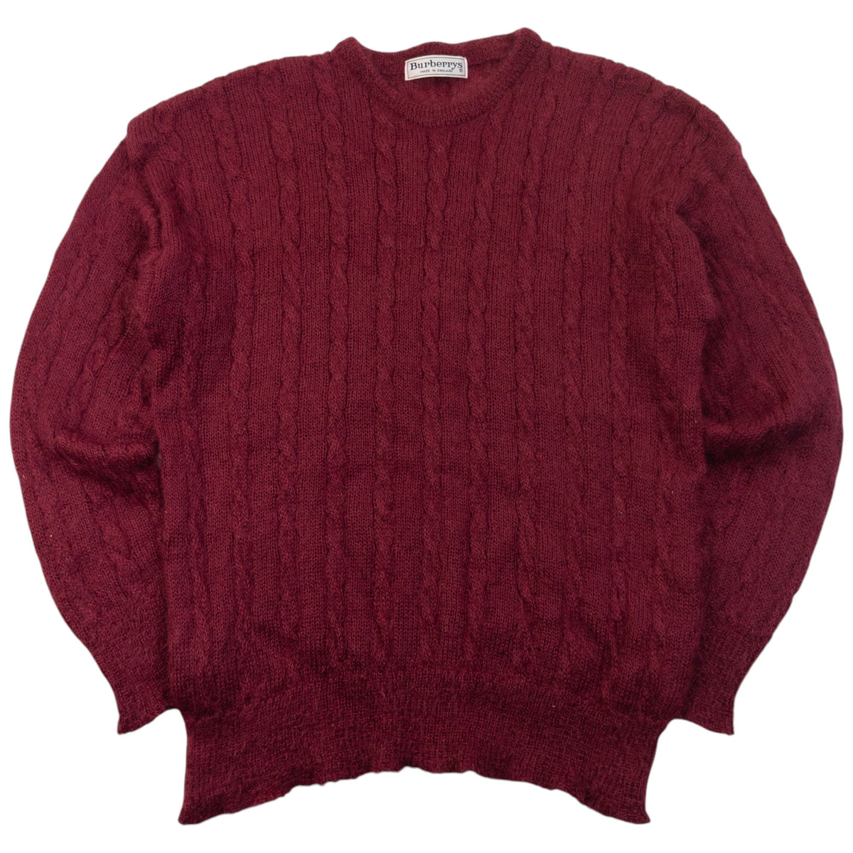 Vintage 90s Burberry Mohair Knit Jumper Size S | Small, Multicoloured