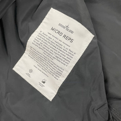 Stone Island Micro Reps Parka, Size Large | Stone island, Black